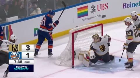 VGK@NYI: Hill with a great save