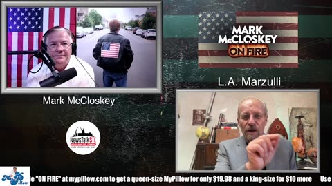 Mark McCloskey On Fire - L.A. Marzulli-The Aliens Are Here - 08.27.2023