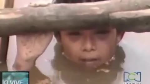 1985 Video Colombia Girl Trapped By Mudslide