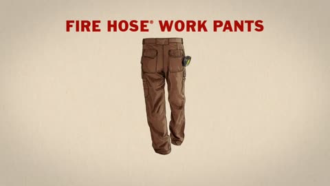 Duluth Trading TV Commercial Fire Hose® Work Pants vs. A Giant Angry Beaver