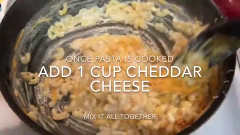 "Quick and Easy Homemade Mac and Cheese Recipe - One Minute Cooking Video!"