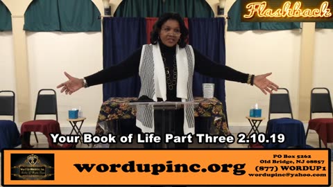 Your Book of Life Part Three 2.10.19-FB