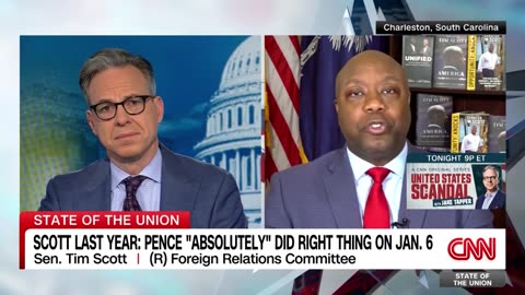 Sen. Tim Scott declines to say whether he would’ve certified 2020 election if VP