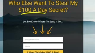 How to make your first $100 online part 2?