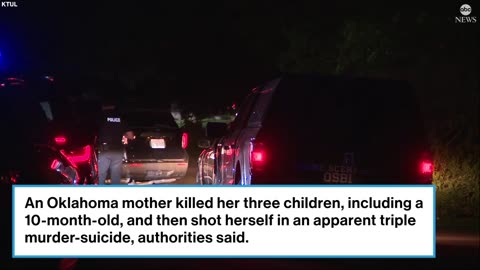 4-death triple murder-suicide in Oklahoma, including 10-month-old baby