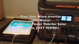 WHOLE HOUSE Powered by Jackery 1000!!? Unbox. Review.