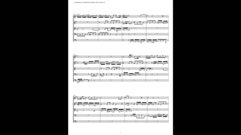 J.S. Bach - Well-Tempered Clavier: Part 1 - Fugue 17 (Brass Quintet)