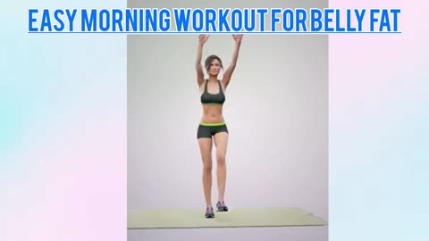 easy morning workout for belly fat/#fitnesscoach/#fitnessprogress