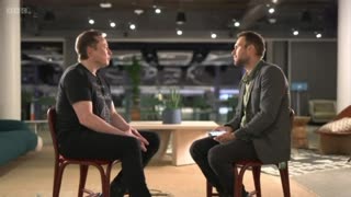Elon Musk Interview with BBC Reporter James Clayton