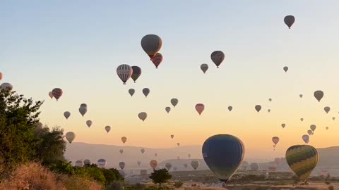 Cappadocia Aerial Views Turkey #Shorts