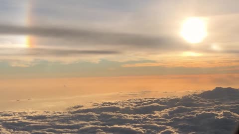 Nature View Of Sky Form Plane Window