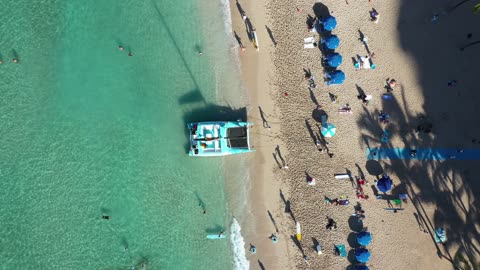 Beach scene