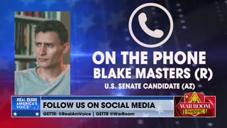 AZ Senate Candidate Blake Masters Responds to the $20 Million Spent on Ads by Opponent Mark Kelly