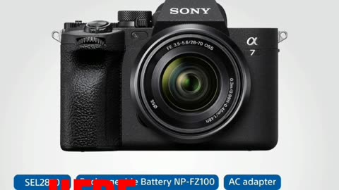 Sony Alpha ILCE-7M4K Full-Frame Hybrid Camera 33MP Interchangeable-Lens Mirrorless Camera # viral