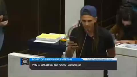 Another video of Board of Supervisors meeting!
