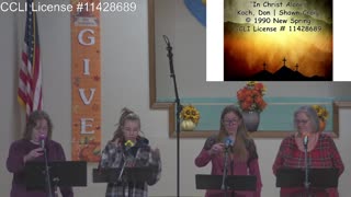 Moose Creek Baptist Church Sing “In Christ Alone” During Service 11-13-2022