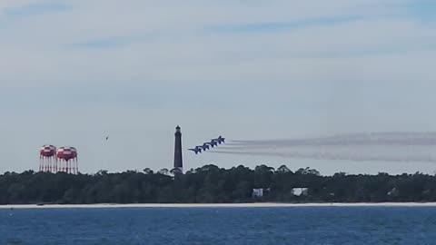 Blue Angels in Flight