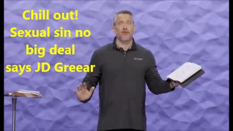 True Christians Will Not Make a Big Deal About Sexual Sin Says Playa JD Greear