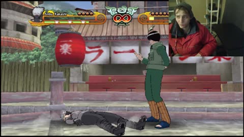 Anbu Kakashi VS Might Guy In A Naruto Shippuden Clash of Ninja Revolution 3 Battle With Commentary