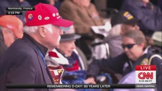 EMOTIONAL MOMENT: Service Member Reads 'The Watch' for WWII Vets on D-Day Anniversary