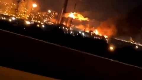 Massive Fire At Texas Refinery - December 23rd 2021