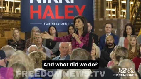 TCN on X :You thought Democrats were going to dump Biden for Gavin Newsom Nikki Haley instead