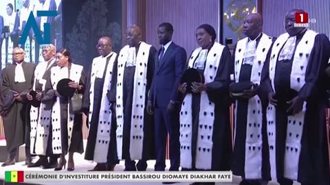 Senegal's Newly elected President Bassirou Diomaye Fayetook the oath of office | Dakar | Senegal