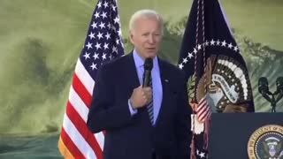 MASSIVE BIDEN GAFF!! "I know you all know that there is NO CLIMATE CRISIS"