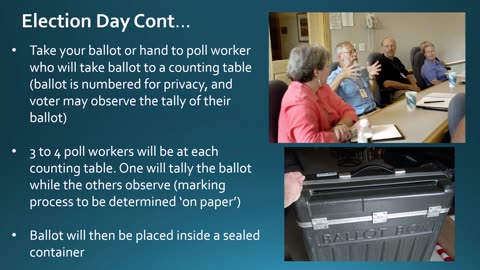 Elevator Pitch to Explain 1-day Hand-Counted Elections.