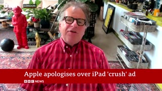 Apple apologises after iPad advert backlash | BBC News