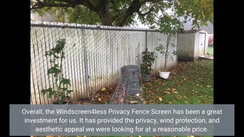 Skim Remarks: Windscreen4less Privacy Fence Screen Heavy Duty Windscreen Fencing Mesh Fabric Sh...