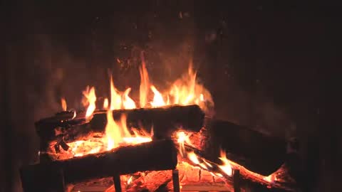 3 Hour Fireplace Video