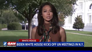 Biden White House kicks off UN meetings in N.Y.