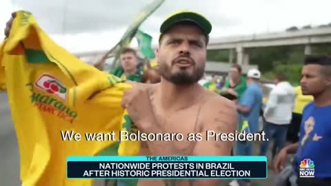 Nationwide Protests Spark In Brazil After Historic Presidential Election