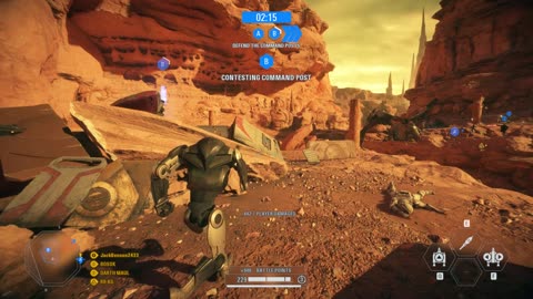Star Warrs Battlefront II: Instant Action Co-Op Mission Separatist Geonosis (Attack) Gameplay