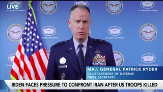 US Will Respond to Attack on Troops in Jordan_ Pentagon