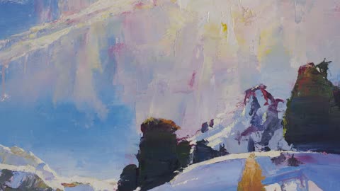 VIRTUAL TOUR Oliver Akers Douglas 'Paintings of Klosters'