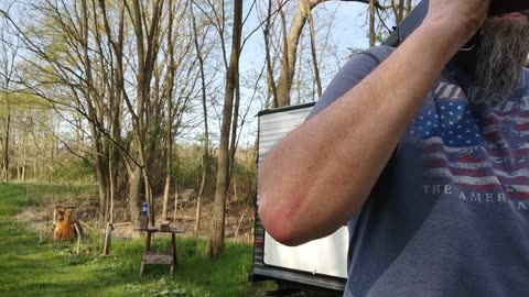 #trickshotthursday . shooting backwards with a mirror at a bud light can