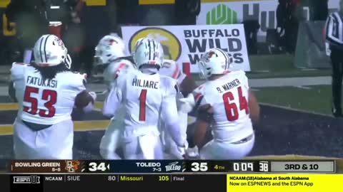 Bowling Green vs Toledo THRILLING Ending | 2022 College Football part 2