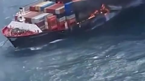 US cargo ship is hit by Houthi missile
