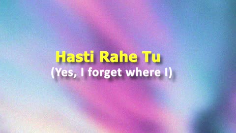 Paradox - Hasti Rahe Tu | Lyrics Status