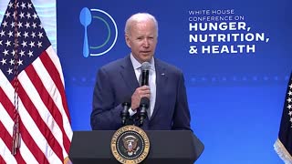 Biden commits awkward gaffe, appears to search for congresswoman who died last month