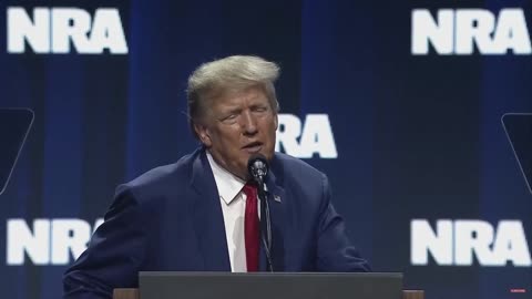 Former US President Donald Trump Speaks At National Rifle Association | Trump Live | US News Live