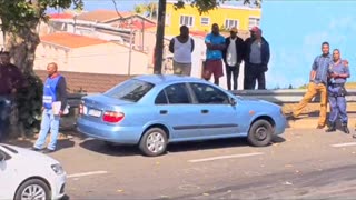 Drive-by shooting in Lenny Naidu Drive, Durban