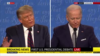 Watch: Trump vs Biden in the first US Presidential Debate (Full)