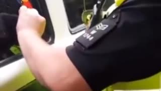 UK Police after taking the knee is no longer fashionable!