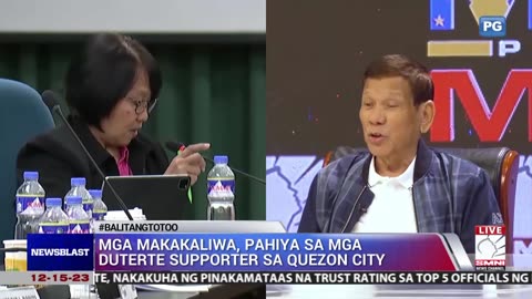 Mga makakaliwa, pahiya sa mga Duterte supporter sa Quezon City