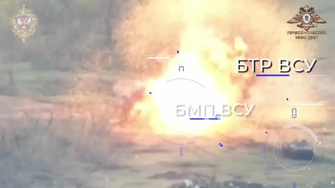 Ukrainian Forces Hit Russian Laid Mines.