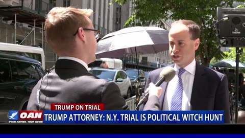 Trump Attorney Will Scharf Comments on New York Trial