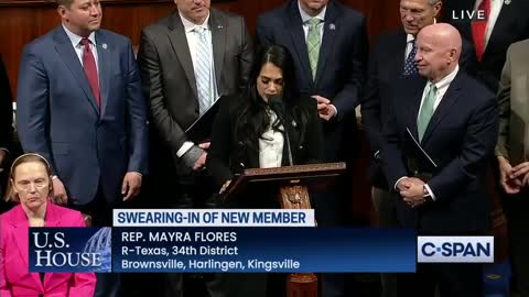 Mayra Flores Delivers INSPIRING Speech During Her Swearing-In Ceremony